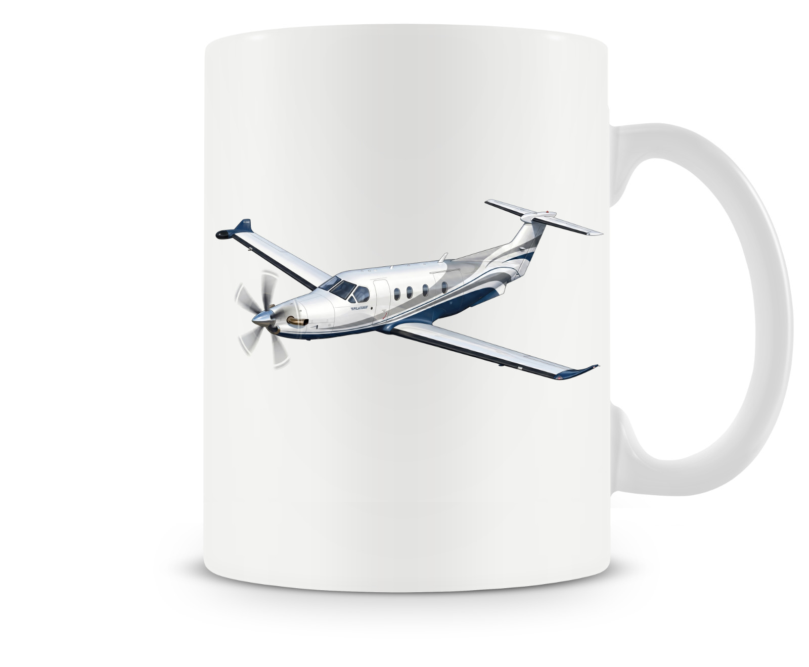 Pilatus PC-12NG Ceramic Coffee Mug - 15oz.