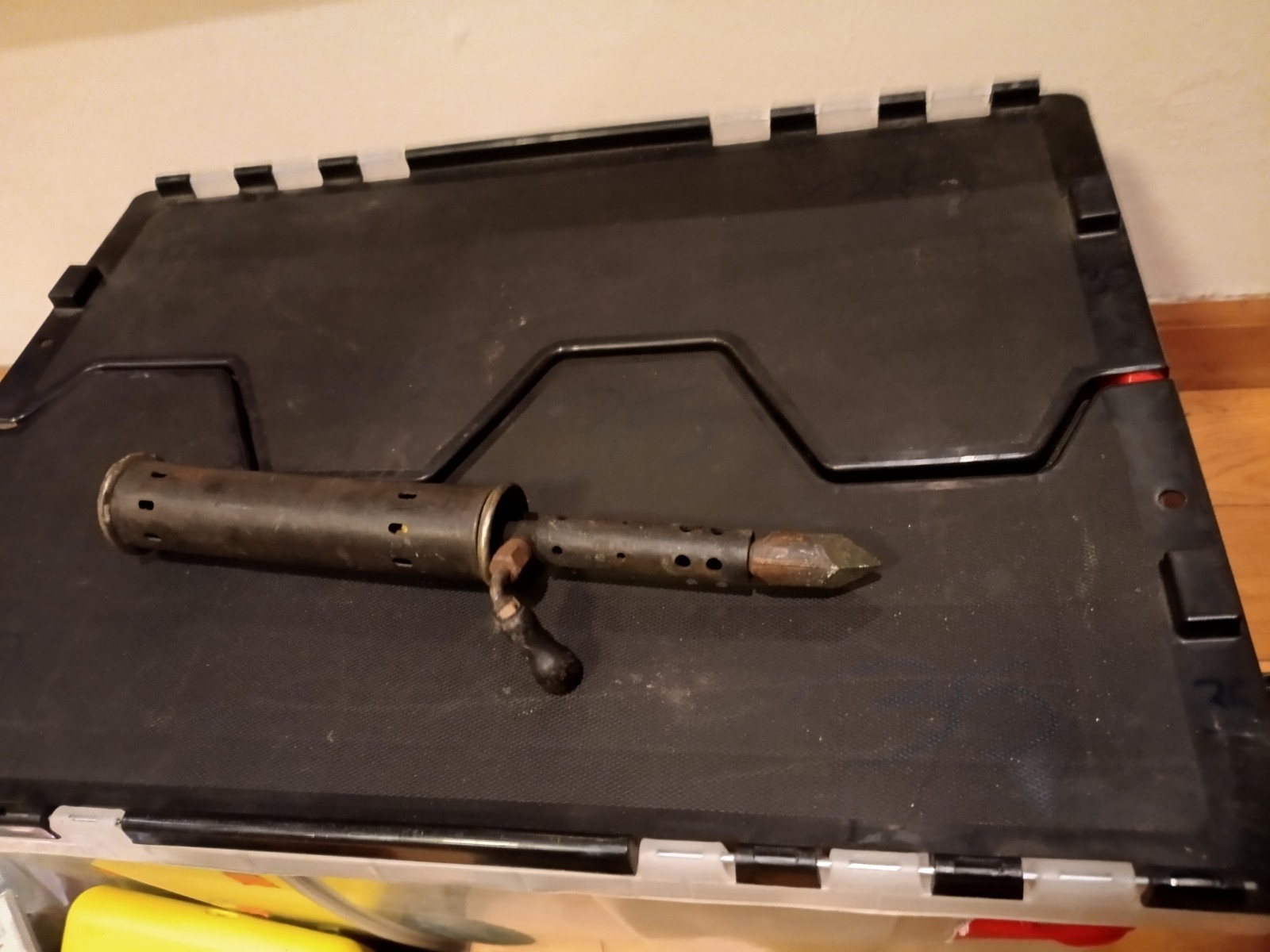 Antique Justrite 29 Soldering Iron And Blow Torch Rare