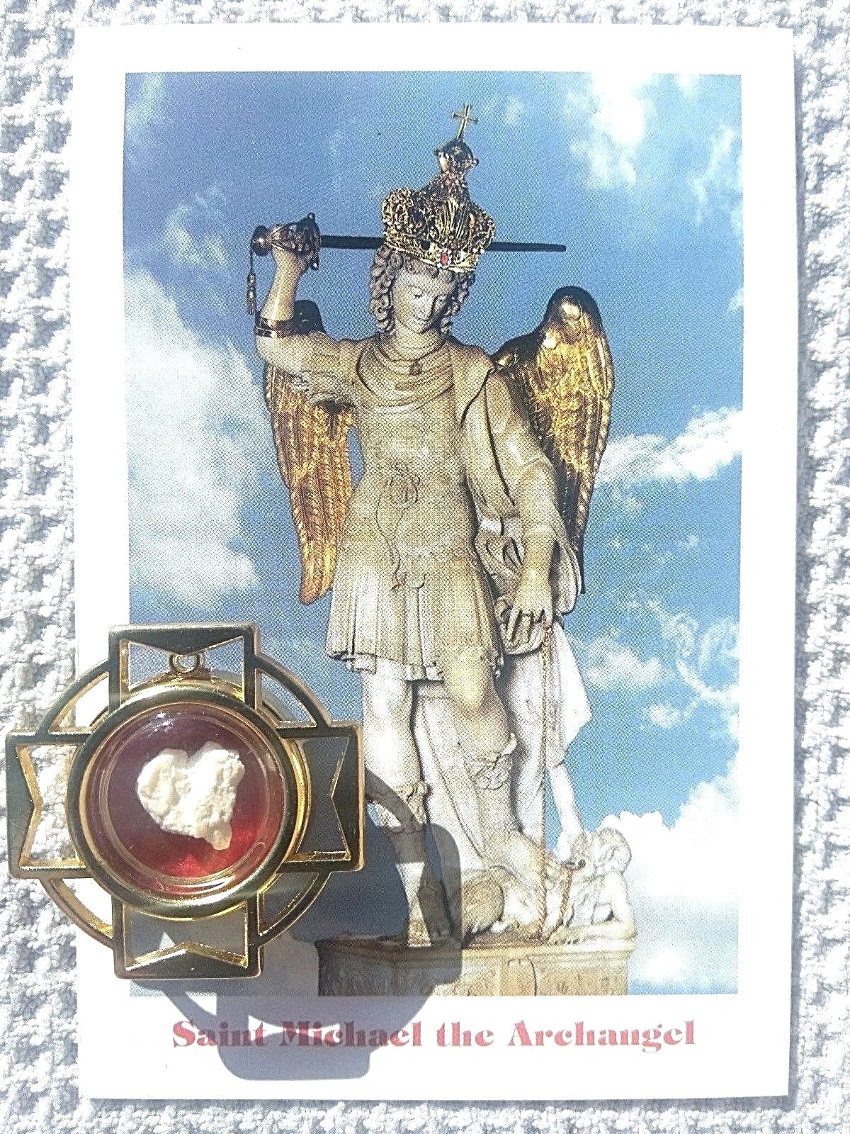 Relic - St. Michael Archangel Stone (Cave Shrine) w/certificate of authenticity Relic - St. Michael Archangel Stone (Cave Shrine) w/certificate of authenticity