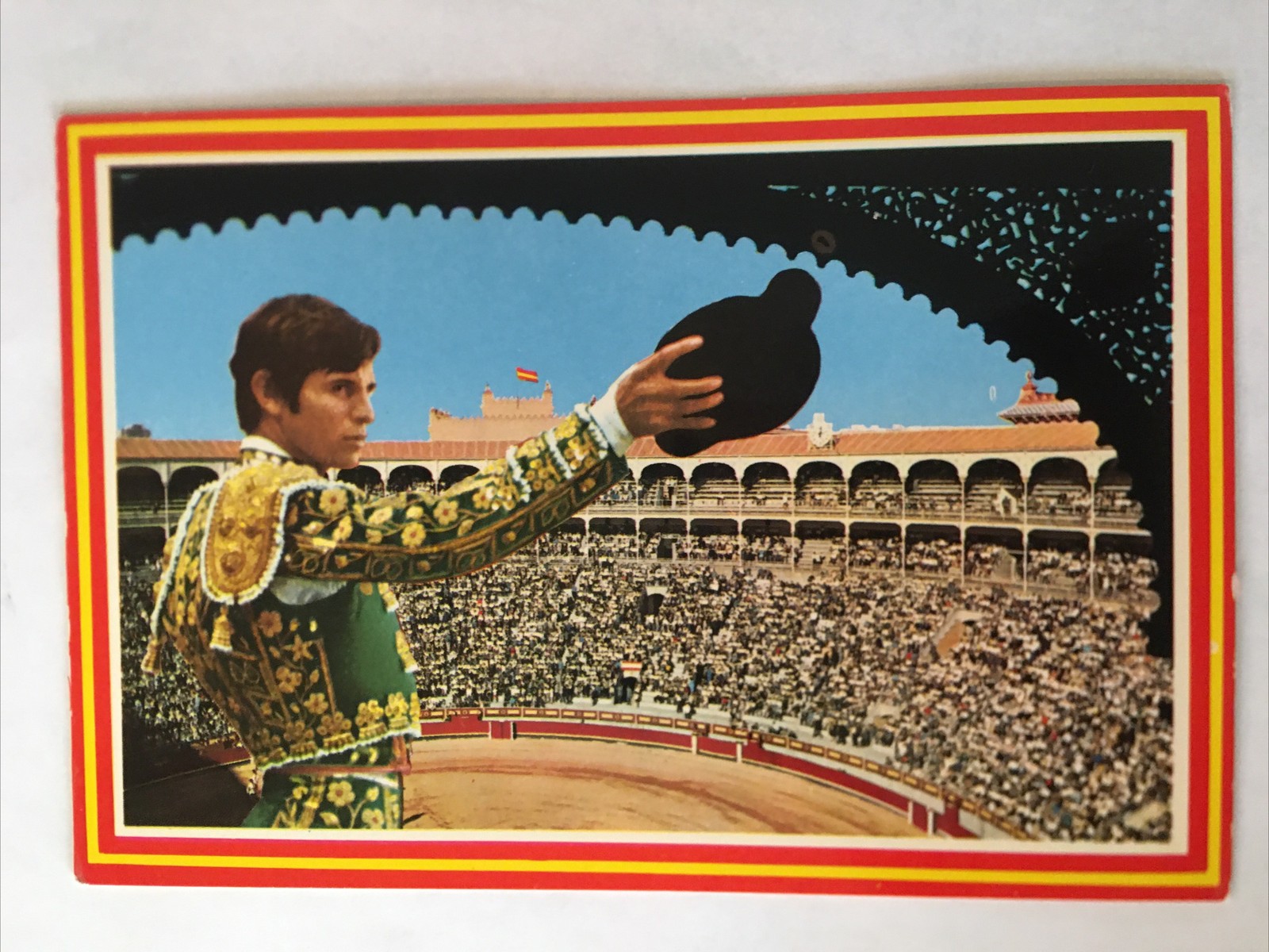 Bullfighter Vintage Postcard