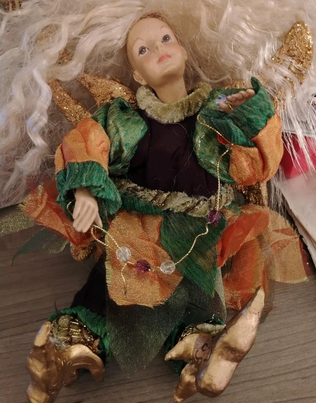 VTG Winward whimsical woodland fairy figurine, collectible