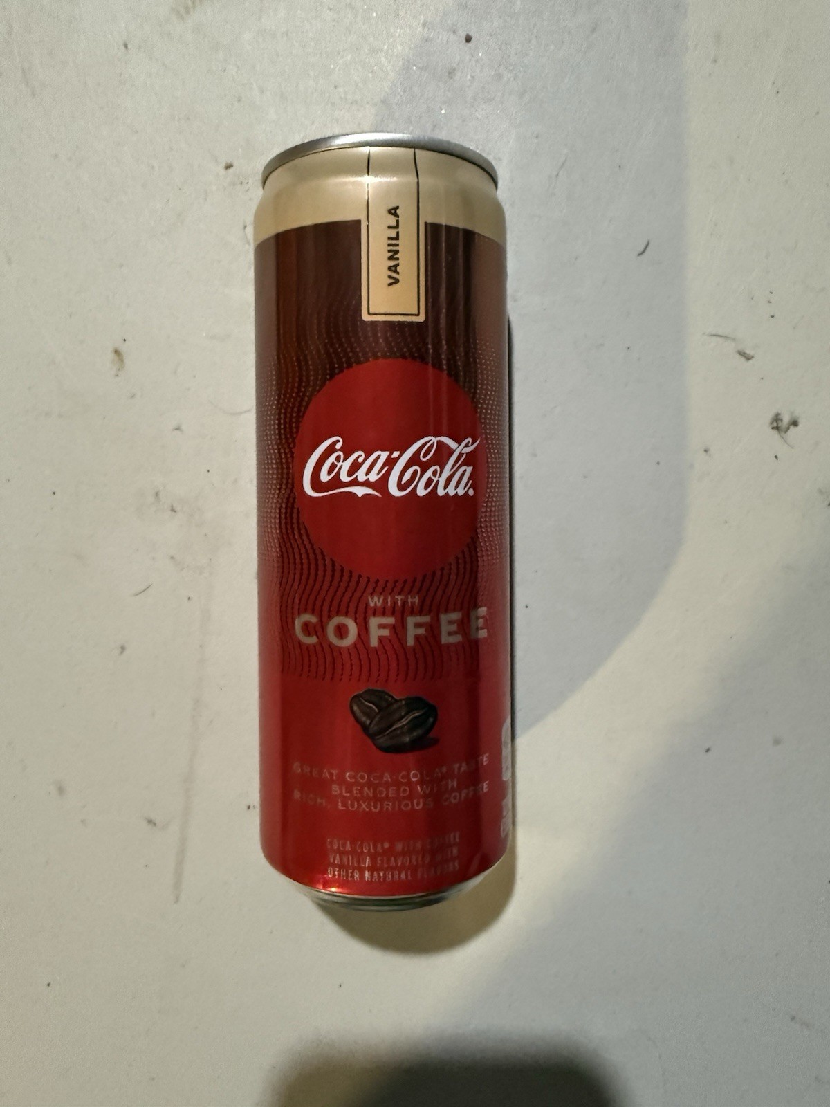 Coca-Cola with Coffee Vanilla 12oz Can Unopened Discontinued Collectible