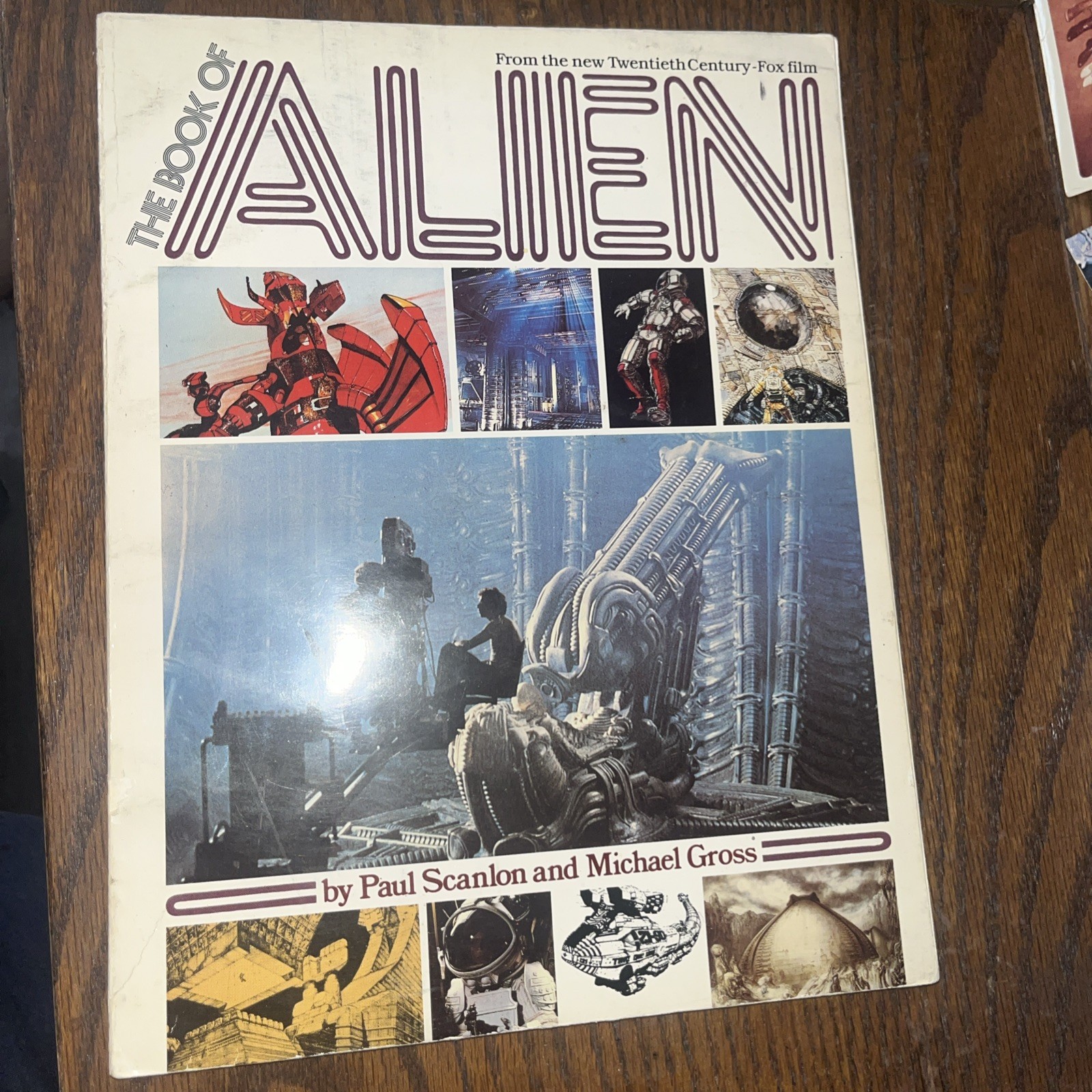 Simon & Schuster: The Book of ALIEN by Scanlon & Gross: FIRST PRINT ©1979
