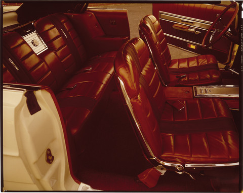 1966 Ford automobile interior car advertising OLD PHOTO
