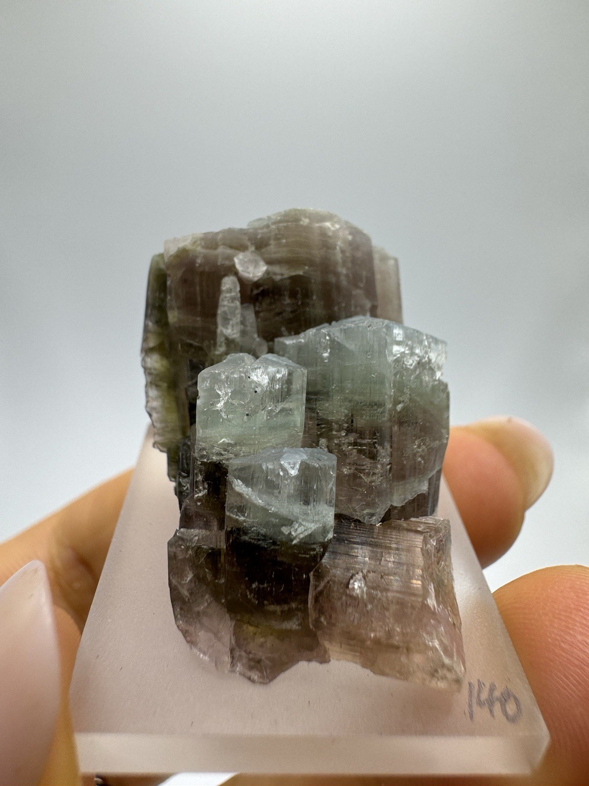 Watermelon Dravit Elbaite Crystal (18gr) Watermelon Dravite Elbaite