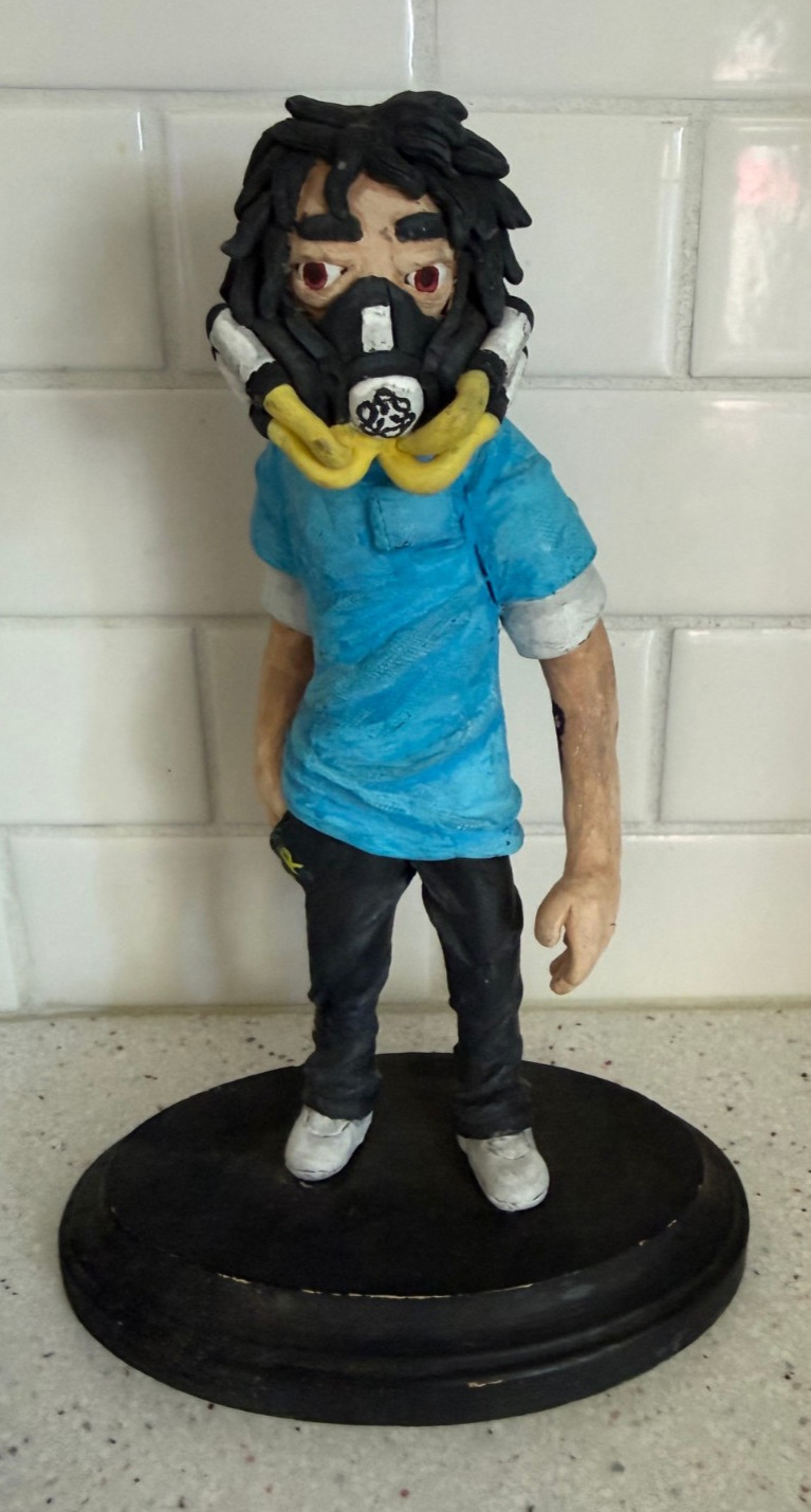 RARE Benjamin Cobalt Project: 863 Signed Figurine G27 Lucarn 8