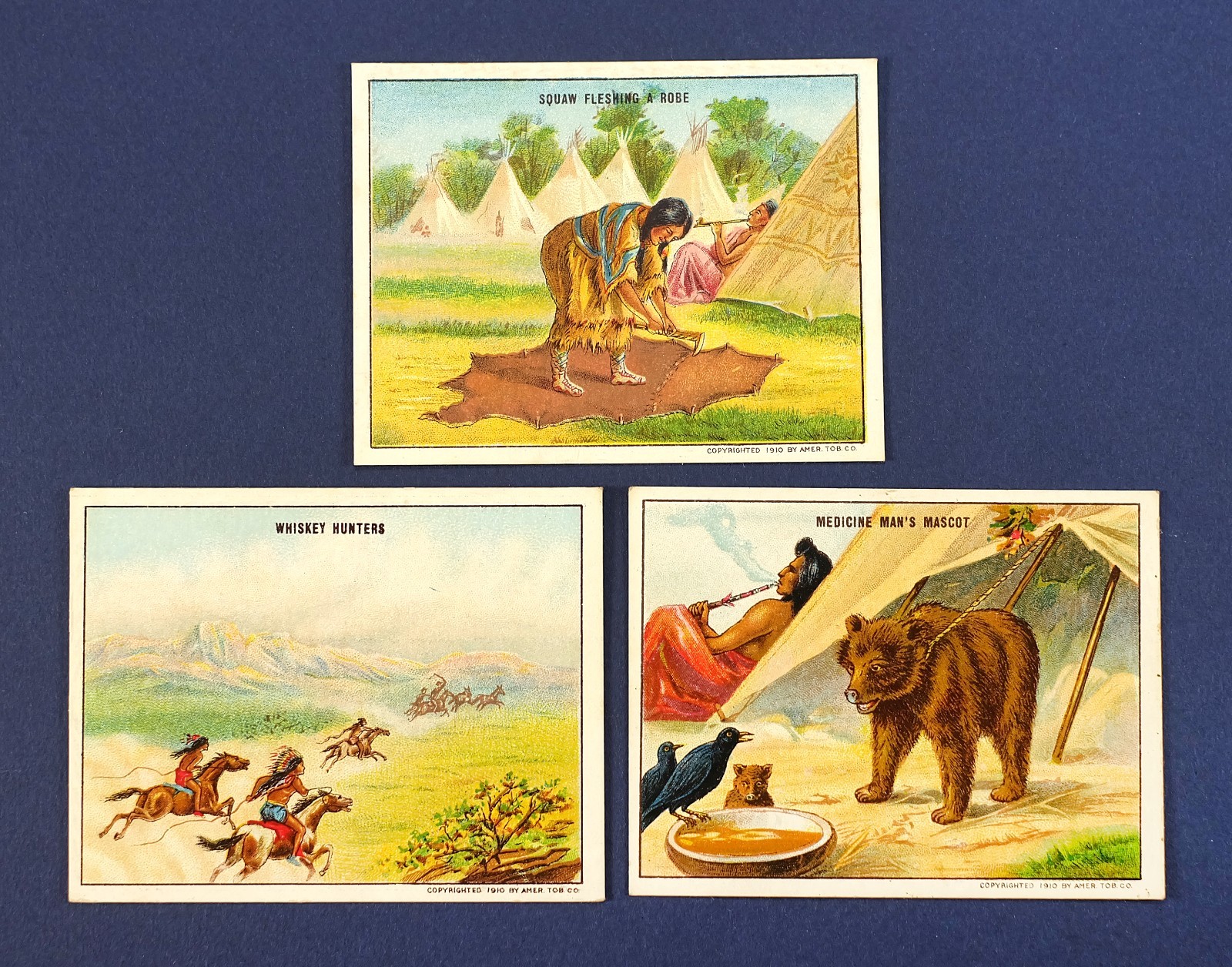 3 Antique 1910s Hassan Cigarettes 