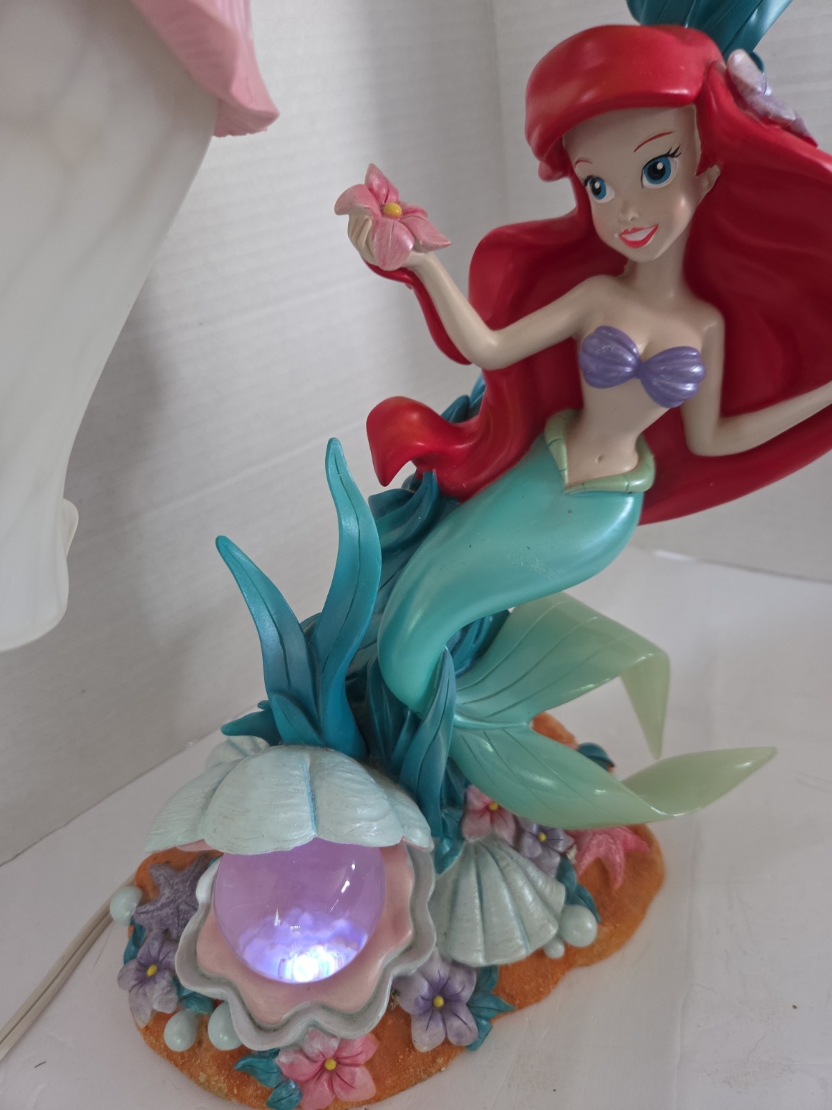 EUC Disney's The Little Mermaid Ariel's *Seaflower Serenade* Lamp & Night Light EUC Disney's The Little Mermaid Ariel's *Seaflower Serenade* Lamp & Night Light