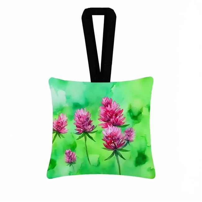 Carolines Treasures DAC1712PO3 3.5 x 3.5 in. Vermont Red Clover in Watercolor...