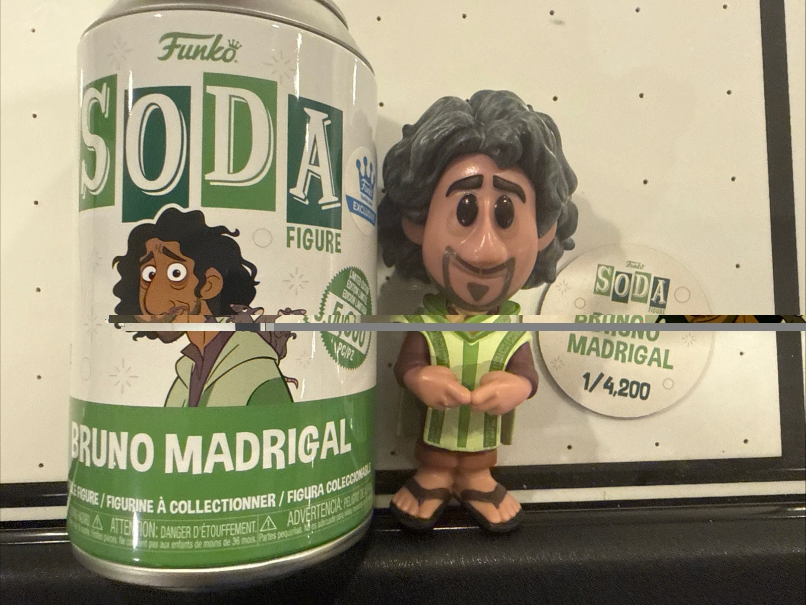 Funko Soda Bruno Madrigal Exclusive Disney Encanto Limited Edition COMMON