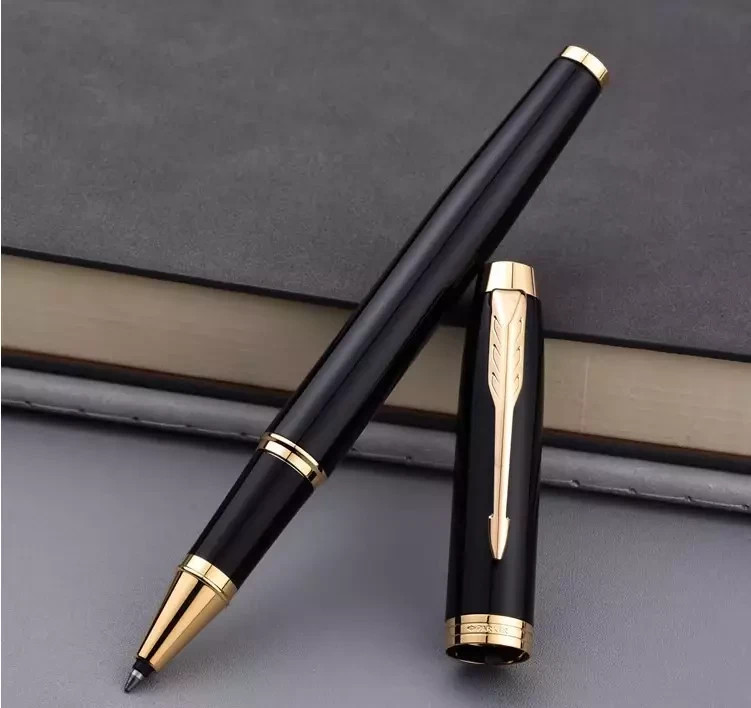 Good Bright Black Parker IM Series Rollerball Pens Fine Nib Black Ink Refill