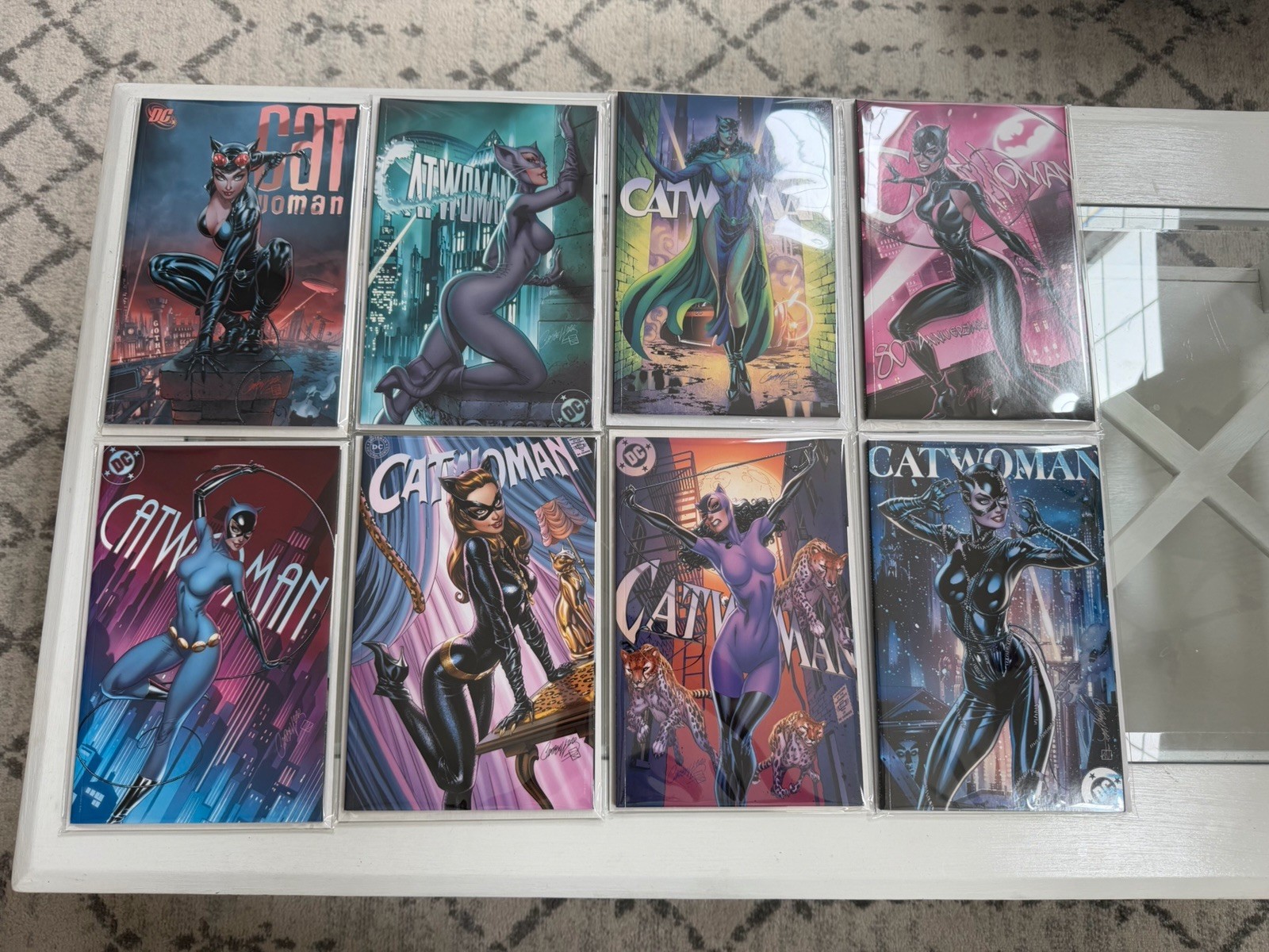 Catwoman 80th Anniversary Spectacular #1 J Scott Campbell All Covers Unsigned
