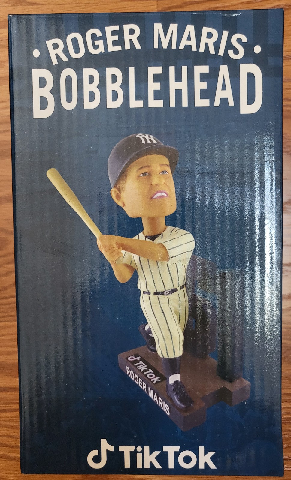 NY Yankees Roger Maris 61 Home Run Bobblehead SGA 8/20/2023