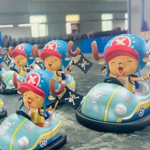 Sakura Studio One Piece bumper car Tony Tony Chopper Resin Statue In Stock H14cm