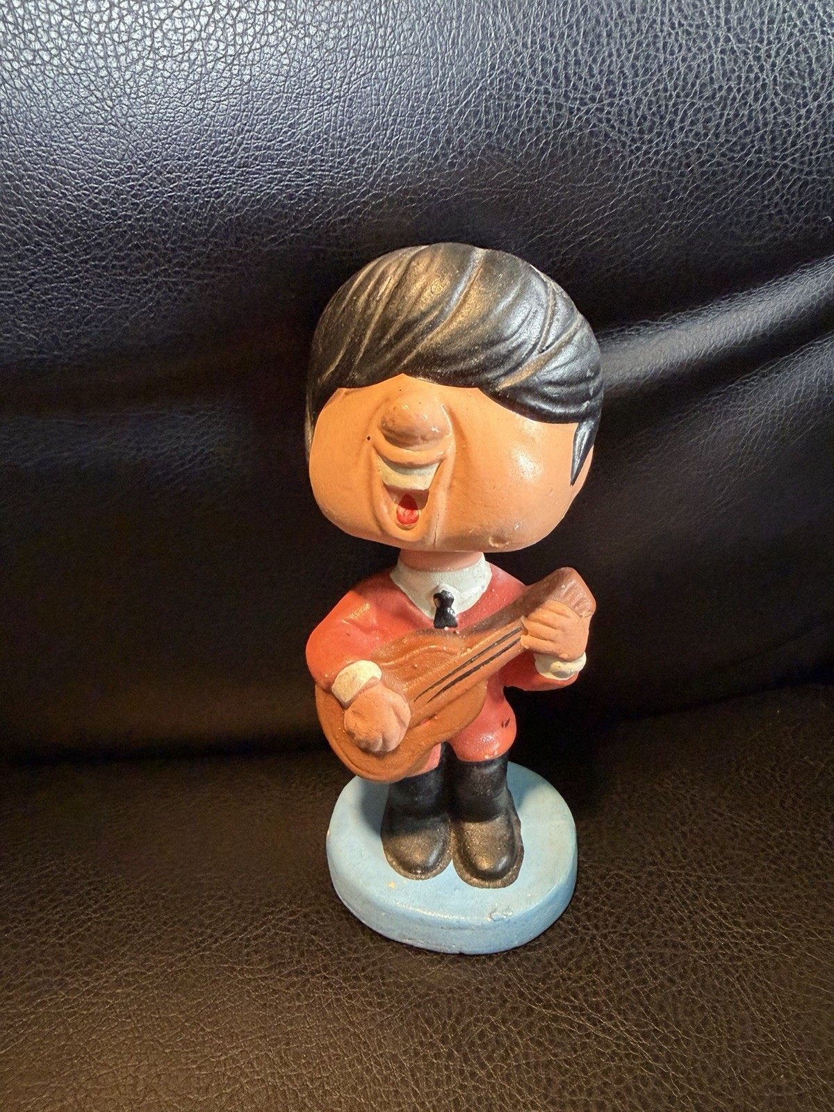 1960s “ The Beatles ” Bobblehead Extremely Rare Beatlemania Memorabilia Nodder