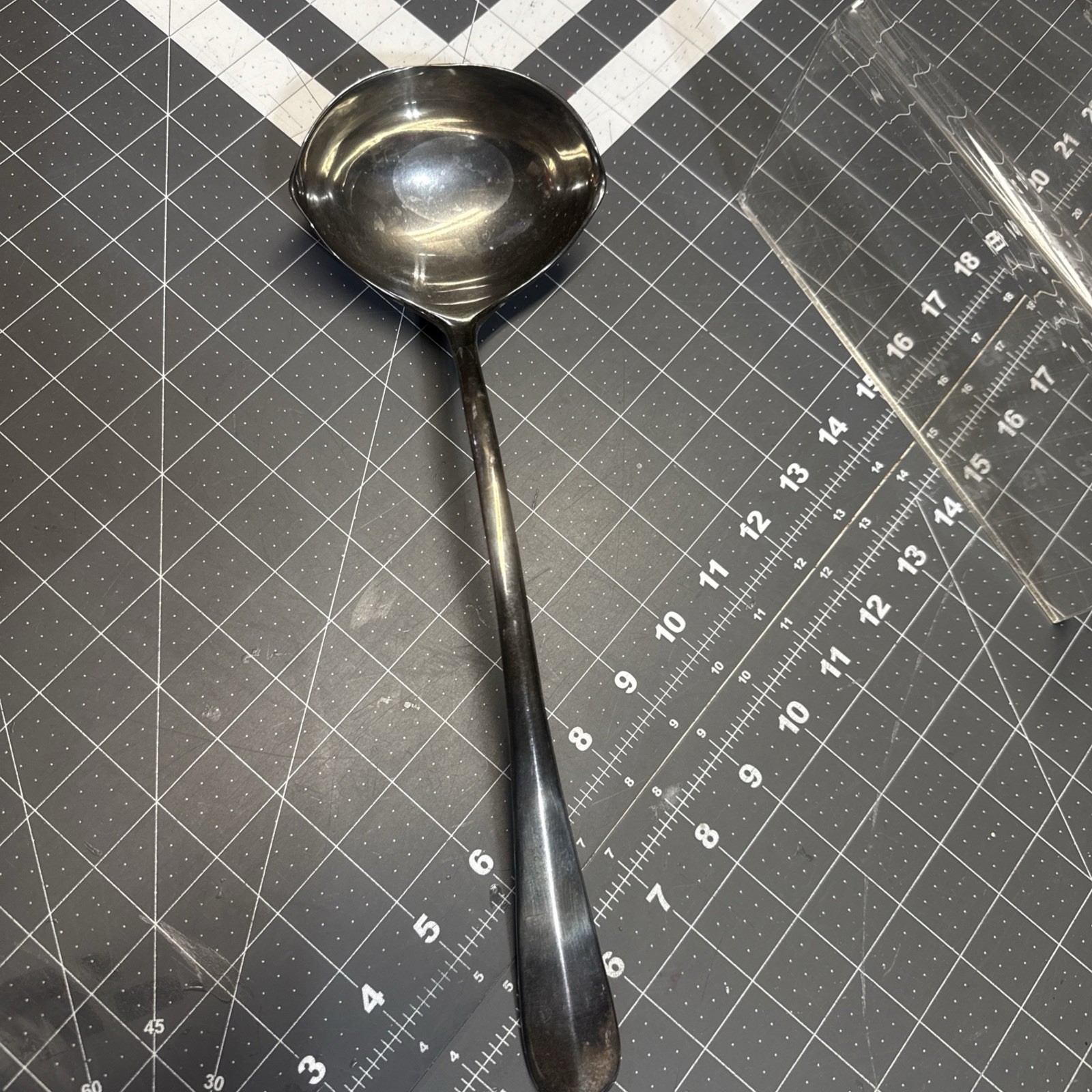 Vintage PUNCH BOWL LADLE Raimond Silverplate Large Heavy 13 Vintage PUNCH BOWL LADLE Raimond Silverplate Large Heavy 13