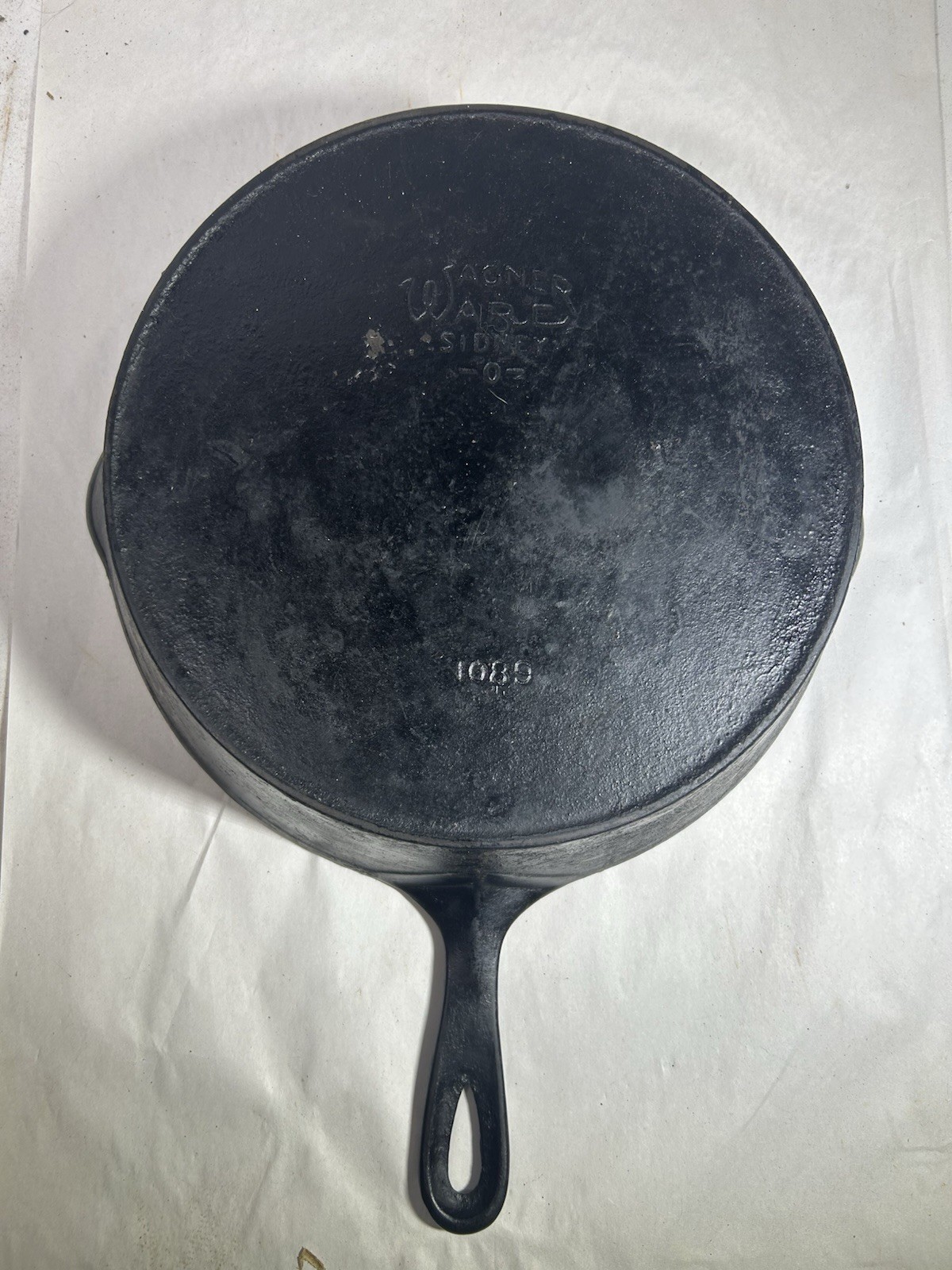 Vintage Wagner Ware Sidney 0 Deep Chicken Fryer 1089 Cast Iron Skillet Collect Vintage Wagner Ware Sidney 0 Deep Chicken Fryer 1089 Cast Iron Skillet Collect