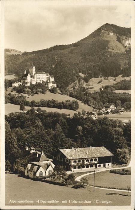 Aschau Chiemgau Hohenaschau Alpengasthof Högermühle