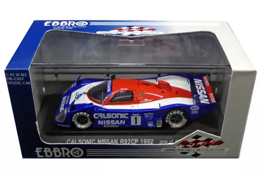 1/43 Nissan Calsonic R92 CP #1 White Blue Red Diecast Model 45065