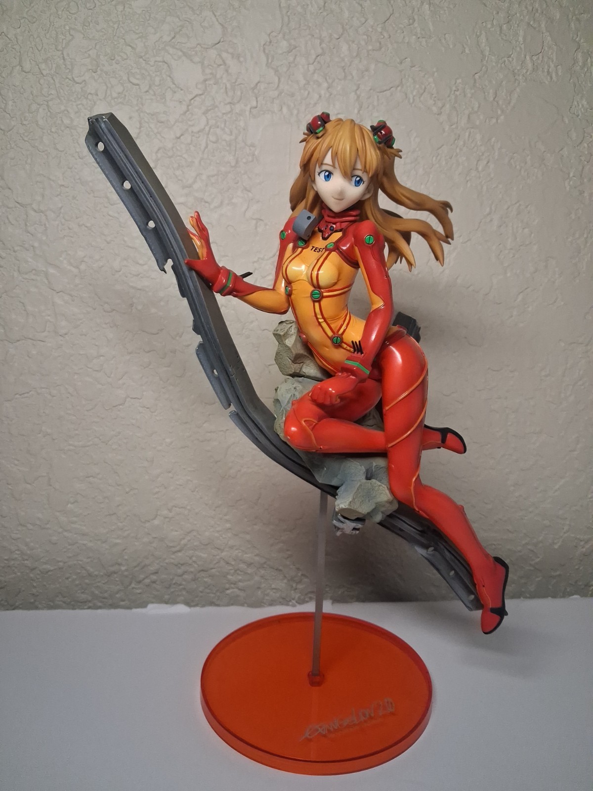 ALTER Evangelion 2.0 Asuka Langley Shikinami Plug Suit Ver. 1:8 Figure No.01