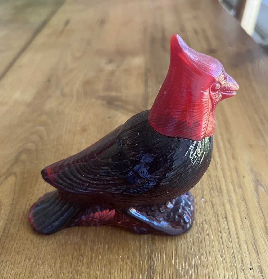 Vintage 1980 Avon Cardinal Charisma Cologne Red Bird Perfume Full Bottle 
