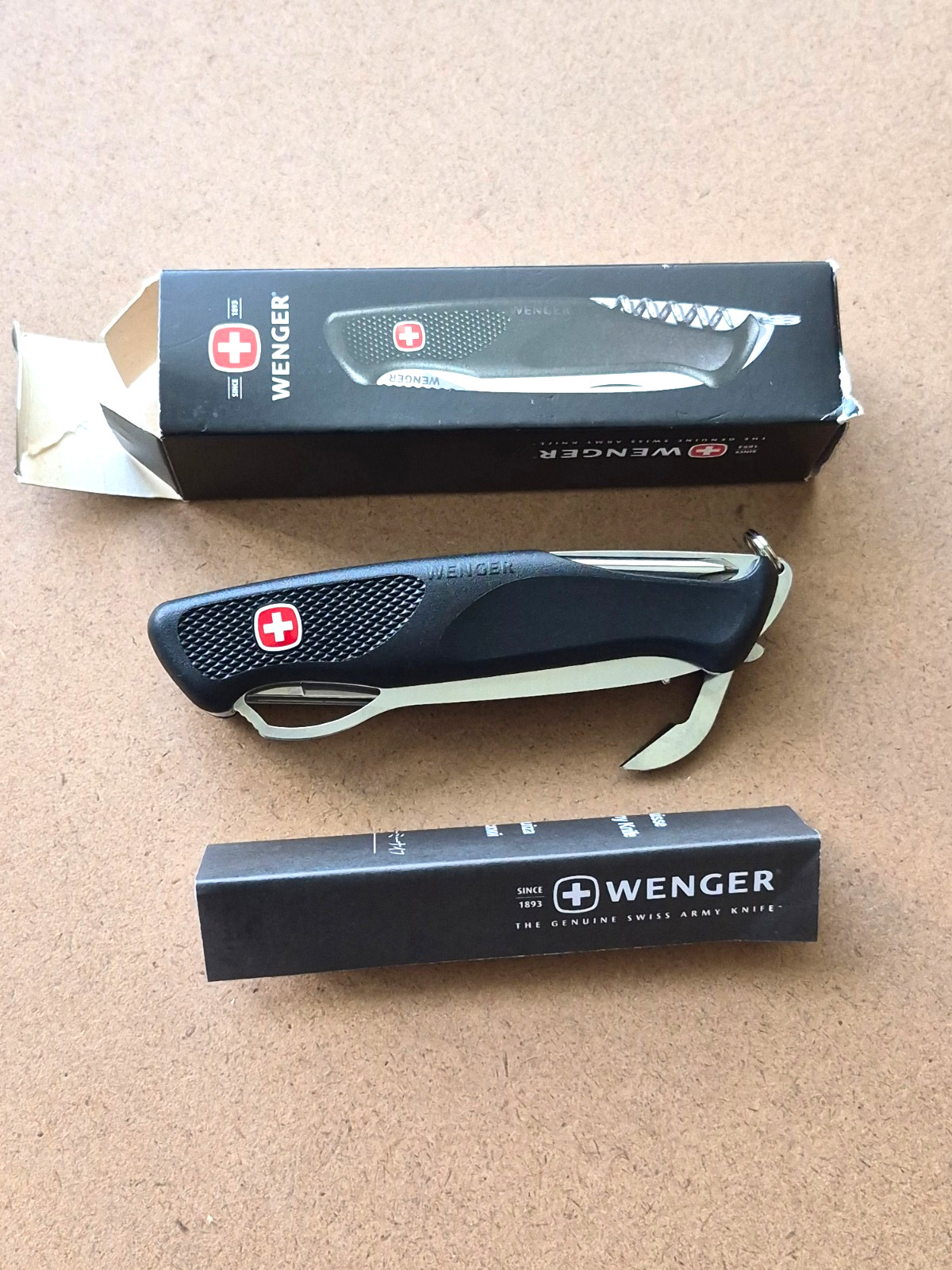 RARE Wenger Ranger 58 Mountaineer Swiss Army Knife Multi-tool RARE Wenger Ranger 58 Mountaineer Swiss Army Knife Multi-tool