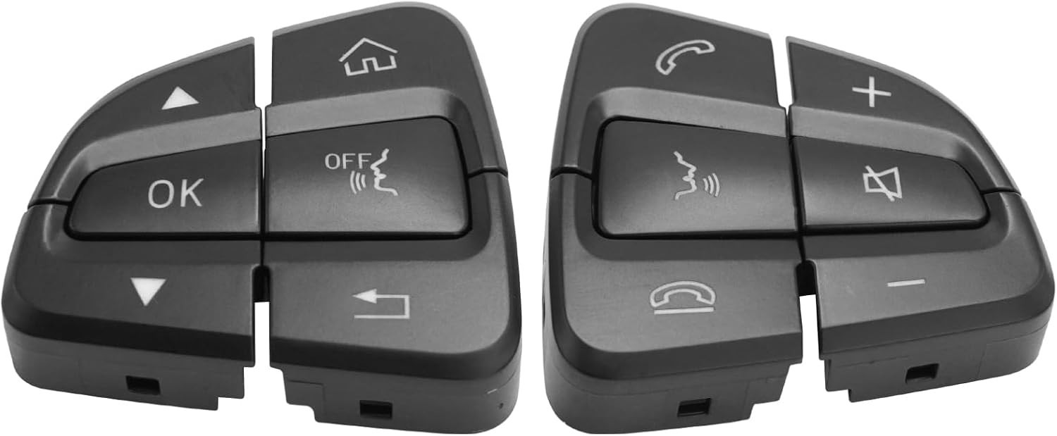 Compatible with Mercedes Benz Steering Wheel Buttons Replacement C Class W205 ..