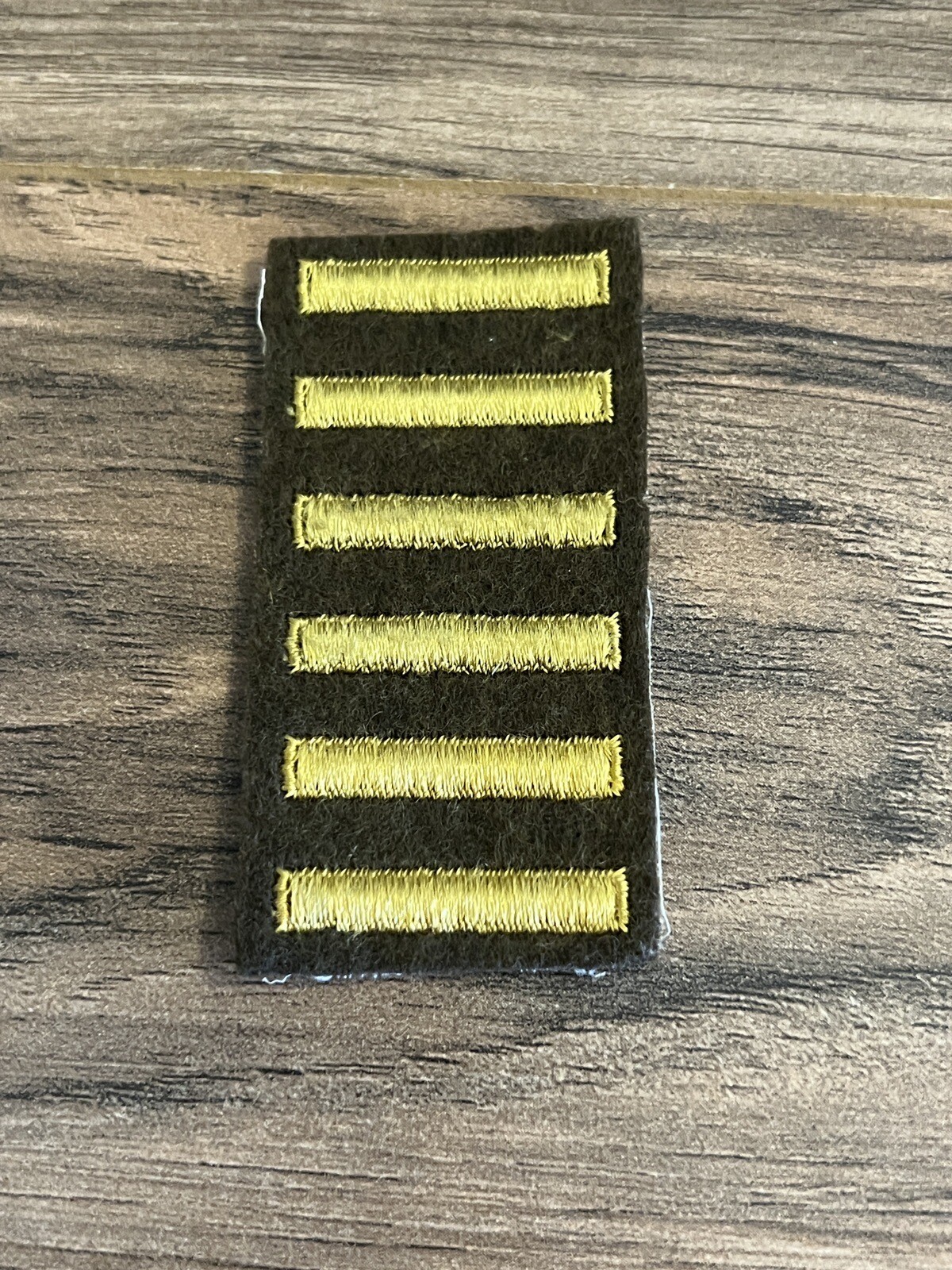WW2 US ARMY OVERSEAS SERVICE BARS 6 BARS 3 YEARS SERVICE UNUSED NOS