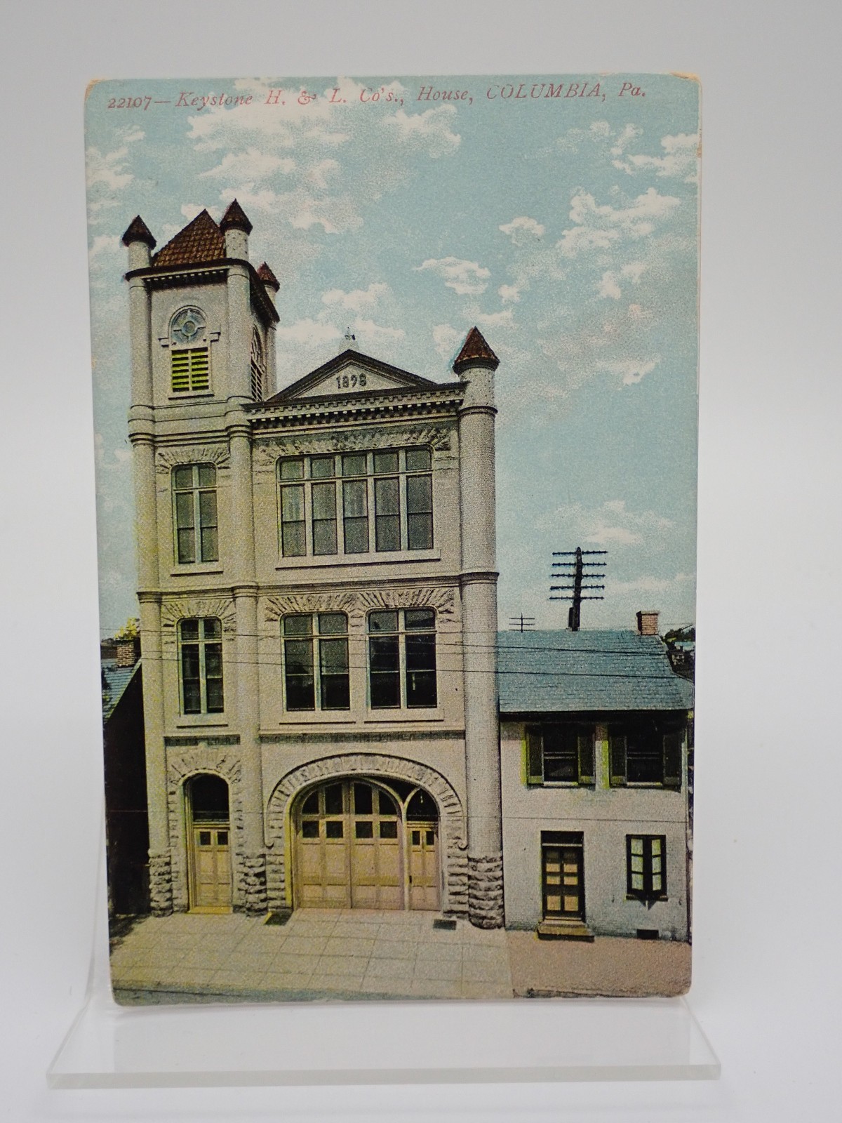 Keystone H&L Co House Columbia Pennsylvania Antique Postcard