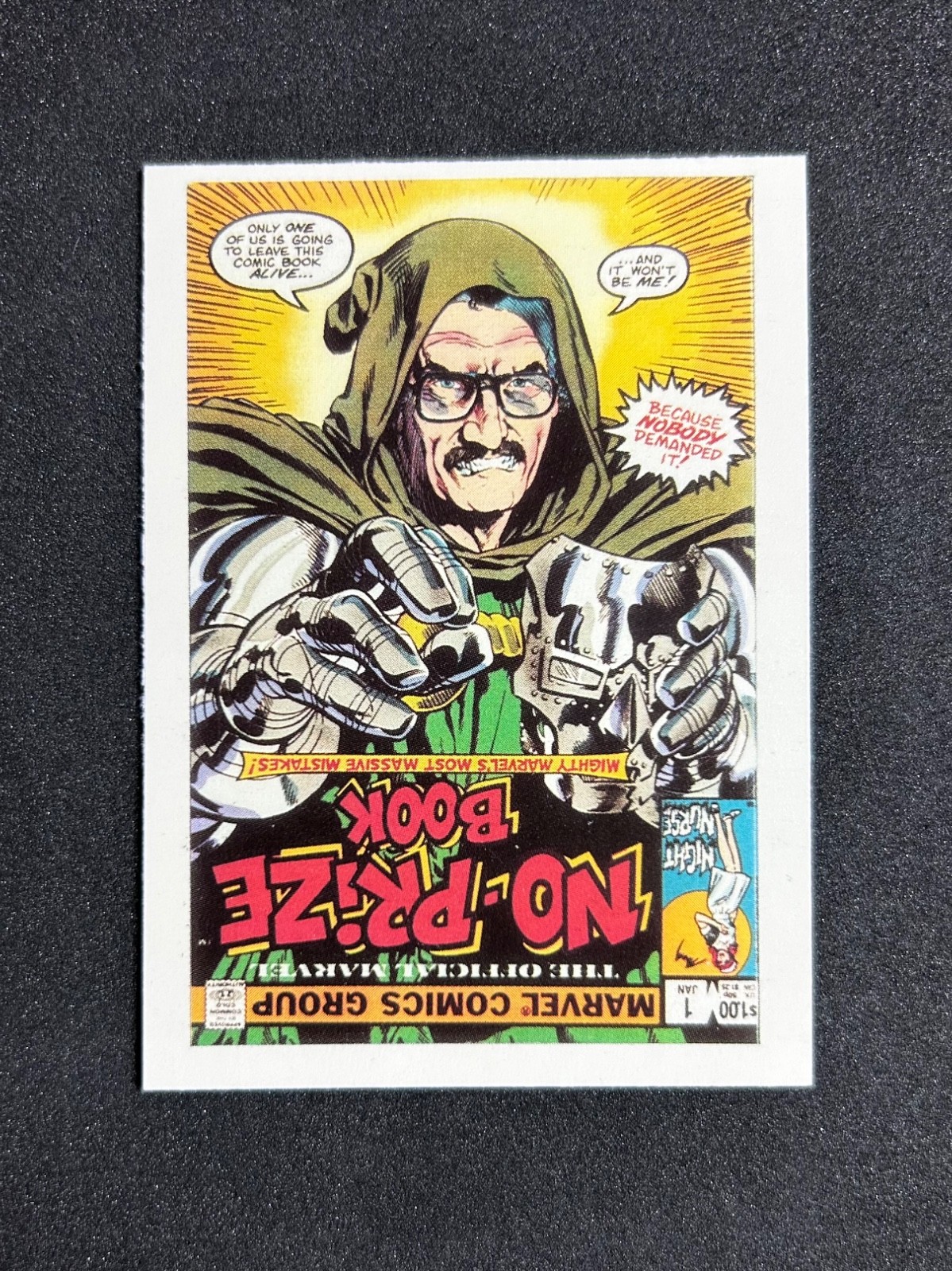1991 Marvel Comic Images 1st Covers Series II Doctor Doom #5