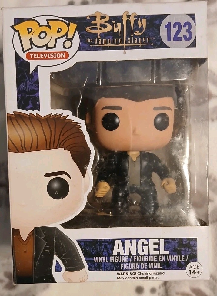 Funko Pop Buffy ANGEL #123 Vaulted 2014 - NRFB Never Opened Great Cond