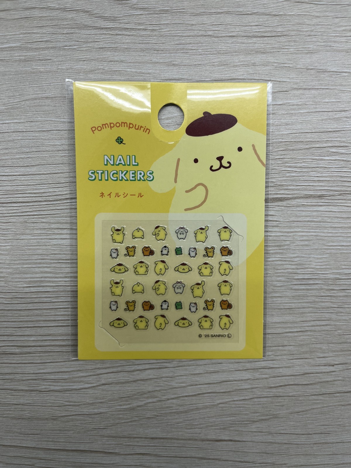 DAISO Sanrio Nail Stickers PompomPurin from JAPAN Brand New DAISO Sanrio Nail Stickers PompomPurin from JAPAN Brand New