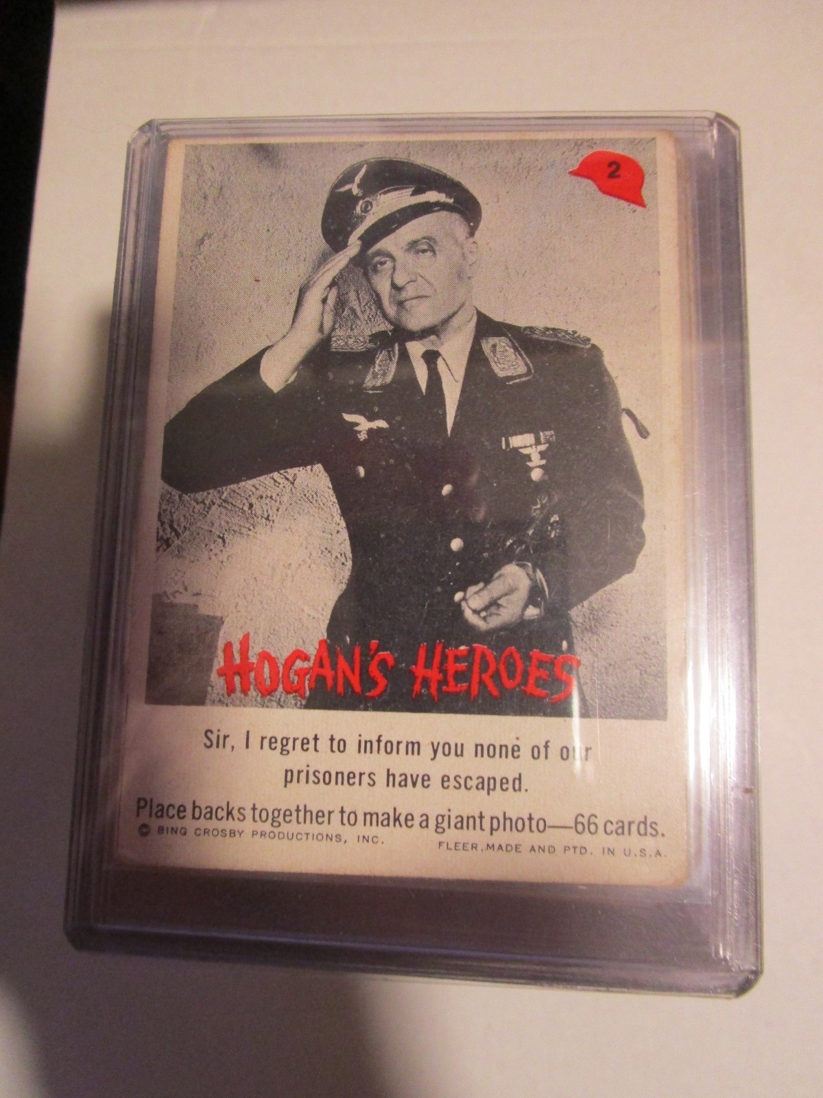 Hogan\'s Heroes collectible trading cards Fleer select one