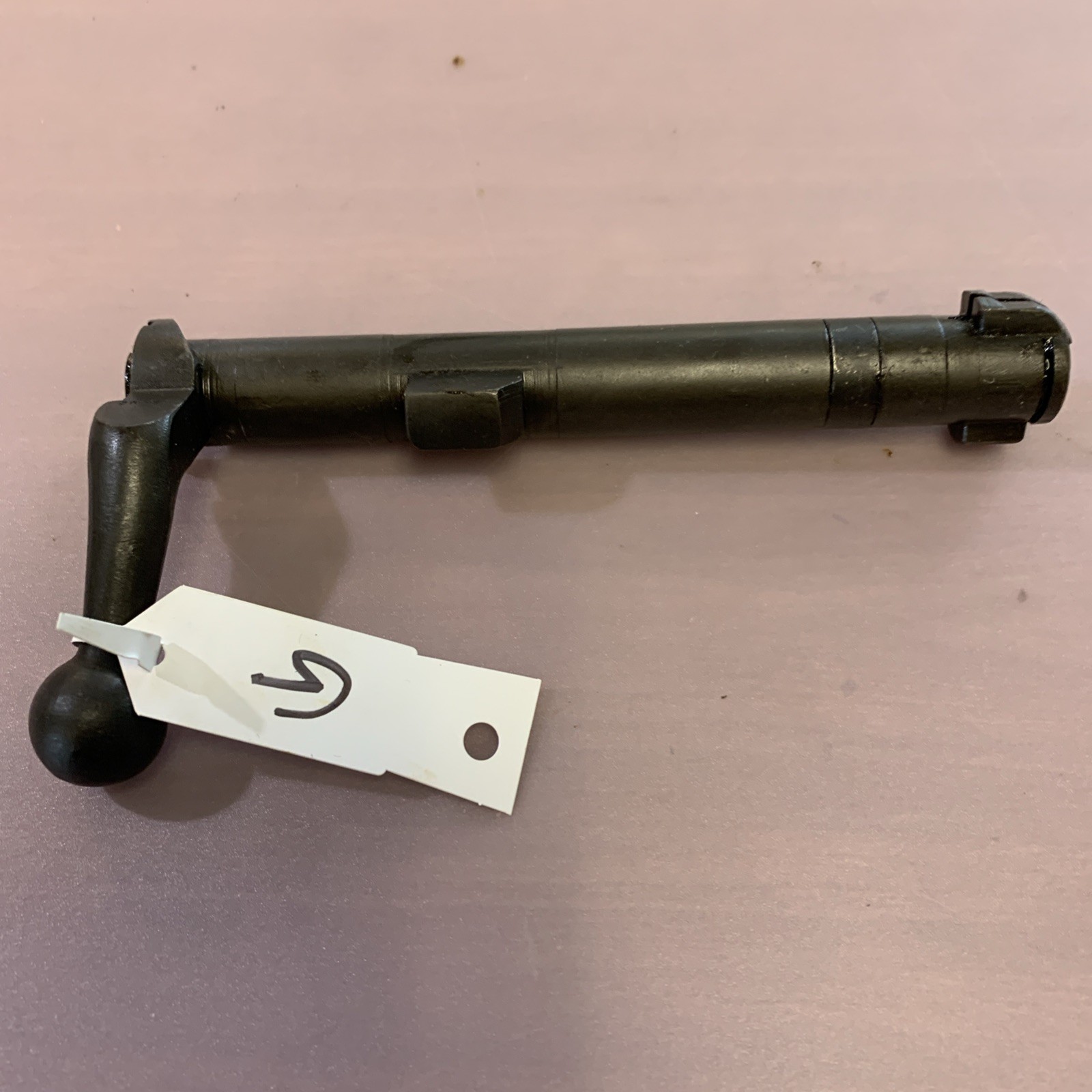 NOS UNUSED SPRINGFIELD 1903A3 STRIPPED BOLT MARKED 8620  DRAWER G