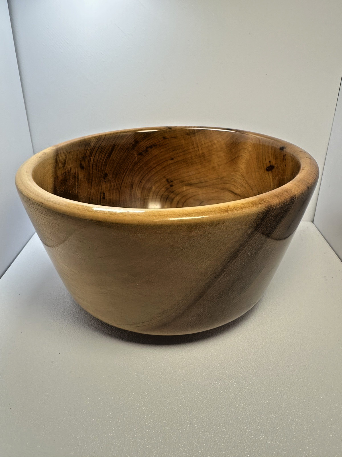 Vintage Beautiful Burl Wooden Bowl  6” Wide And 3 1/2” Tall Myrtlewood