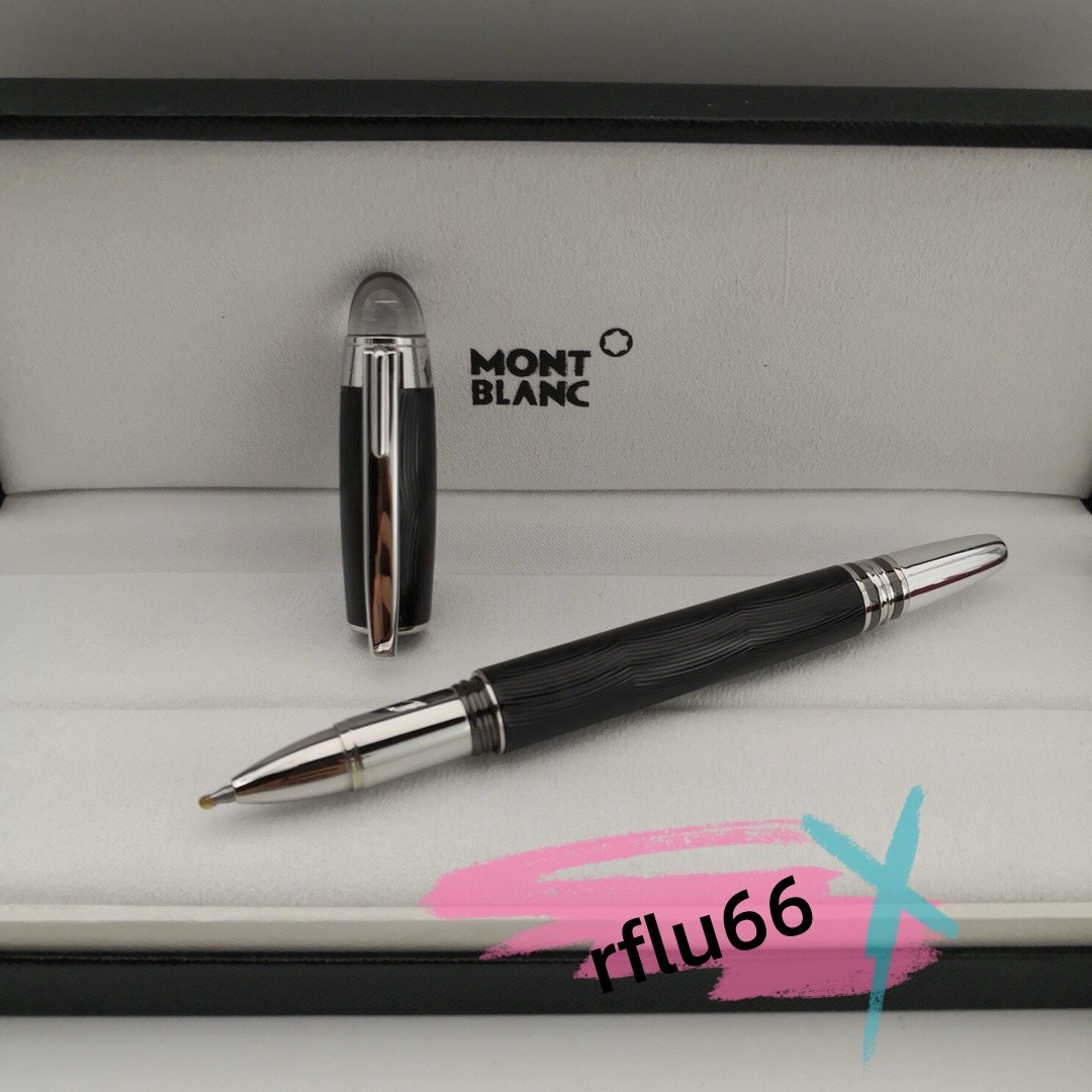 Montblanc StarWalker Doue Black Ribbed Ballpoint Pen Gift Set