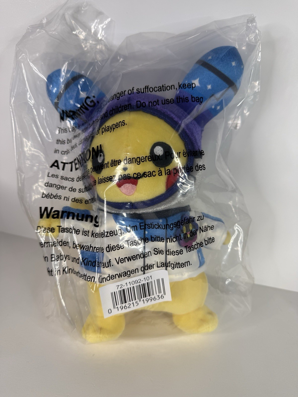 Pokemon World Championships 2026 San Francisco PokemonXP Pikachu Plush 10.5in