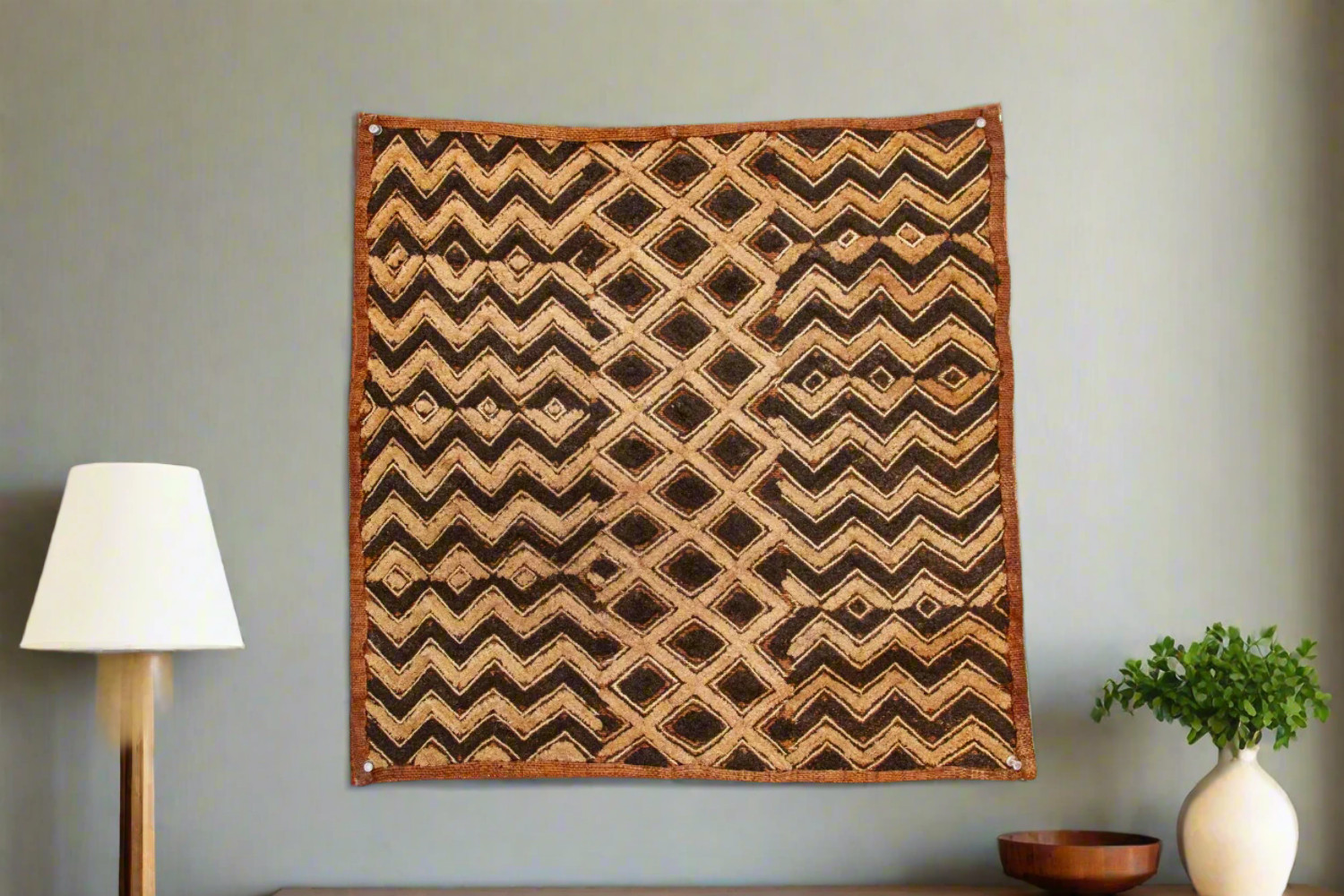 Tanganyika African Kuba Cloth Panel