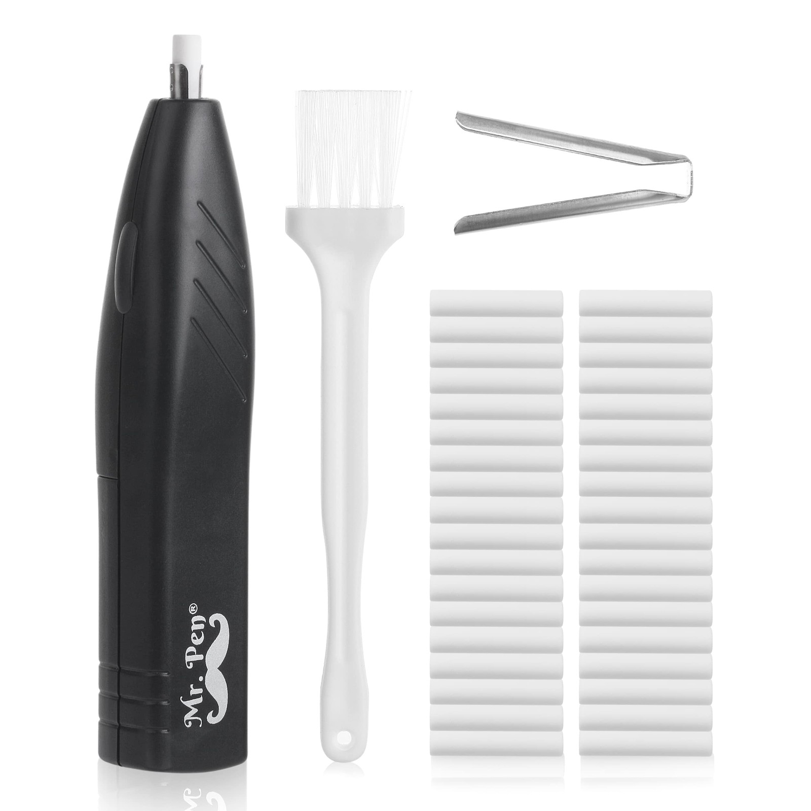 Mr. Pen ELC01 Electric Eraser Kit, 36 Refills & 1 Brush Mr. Pen ELC01 Electric Eraser Kit, 36 Refills & 1 Brush