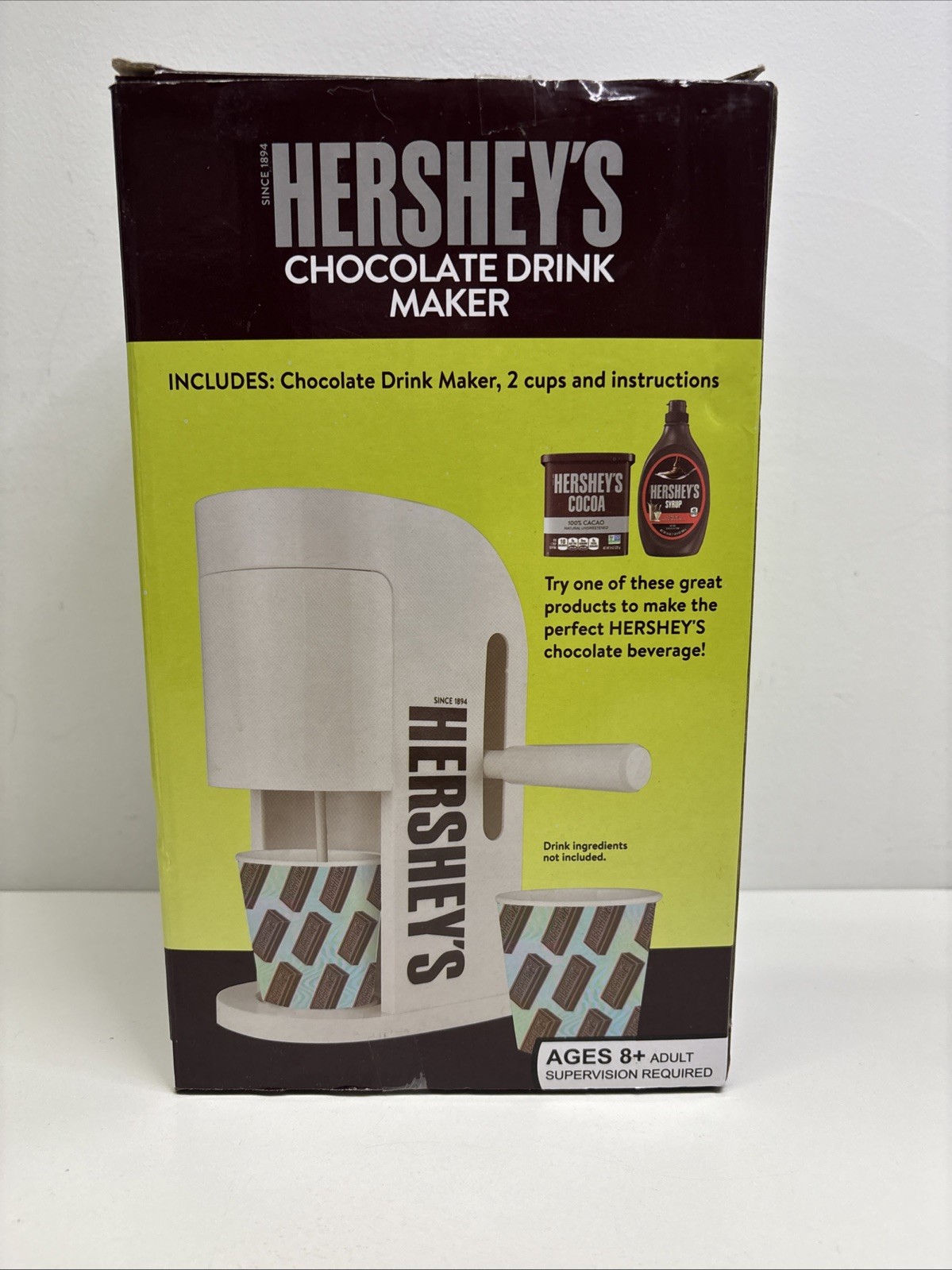 Hershey's branded chocolate Drink Maker-New Wrapped with Box Hershey's branded chocolate Drink Maker-New Wrapped with Box