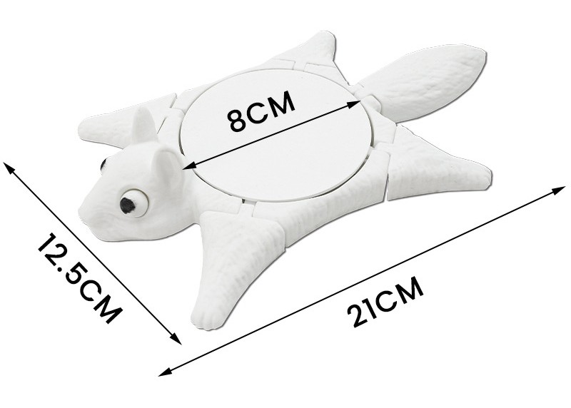 Playful Chic Modern Portable Novel Attractive Flying Squirrel Coaster Decoration Playful Chic Modern Portable Novel Attractive Flying Squirrel Coaster Decoration
