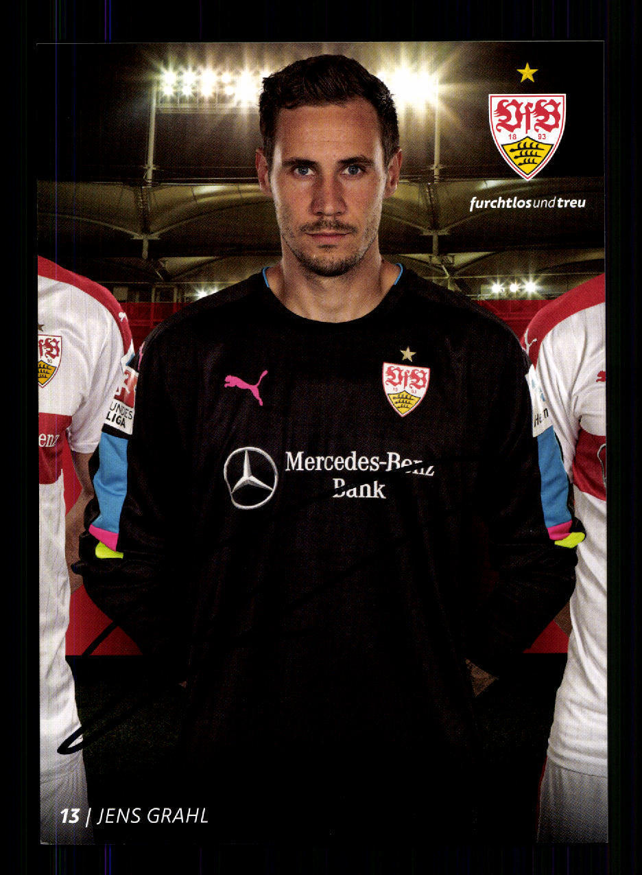 Jens Grahl autograph card VFB Stuttgart 2016-17 original signed + A 146247
