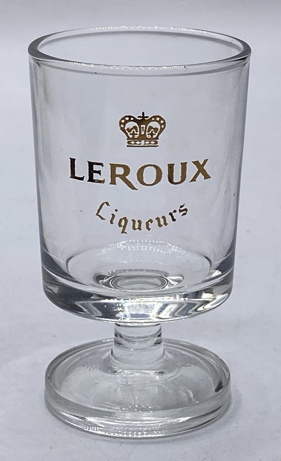 Vintage Leroux Liqueur Footed Shot Glass Vintage Leroux Liqueur Footed Shot Glass