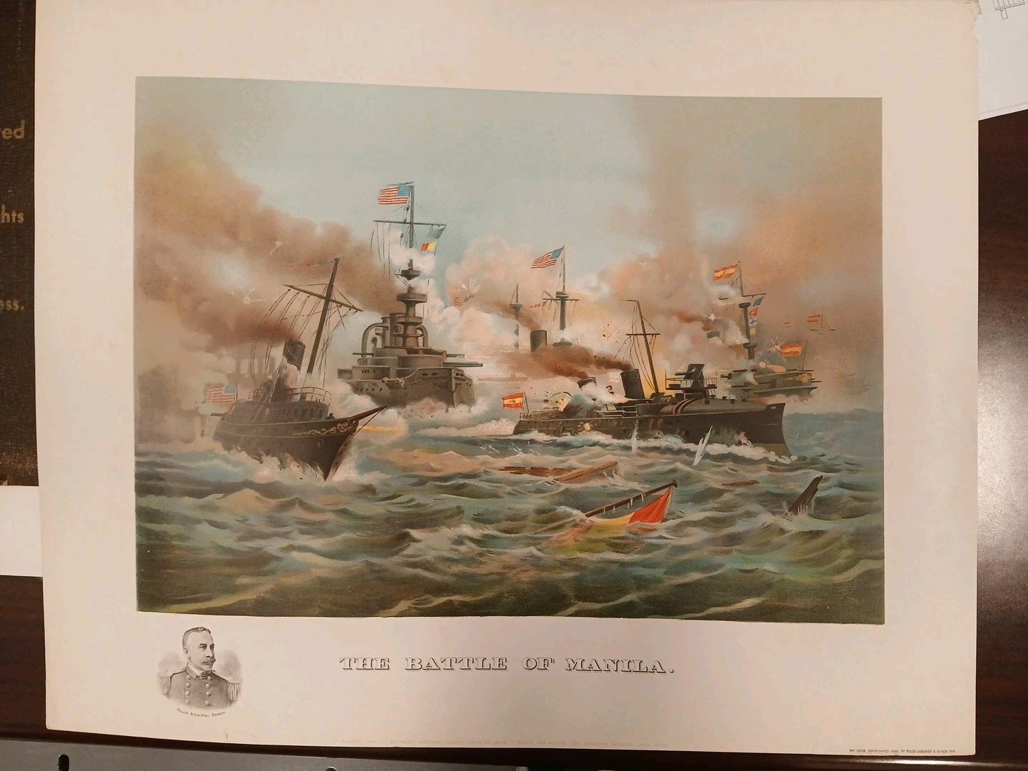 Battle of Manila Naval Poster