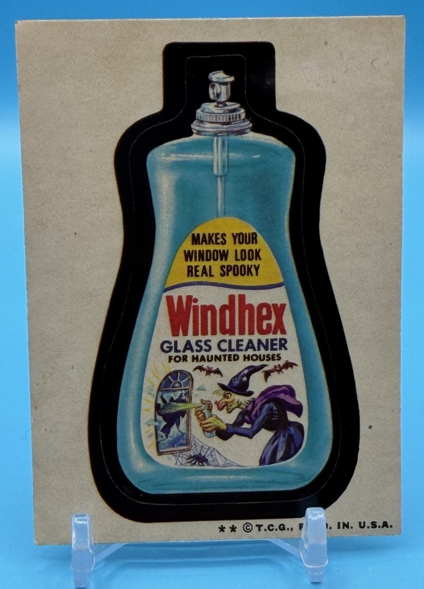 1973 Topps 4th Wacky Package Windhex