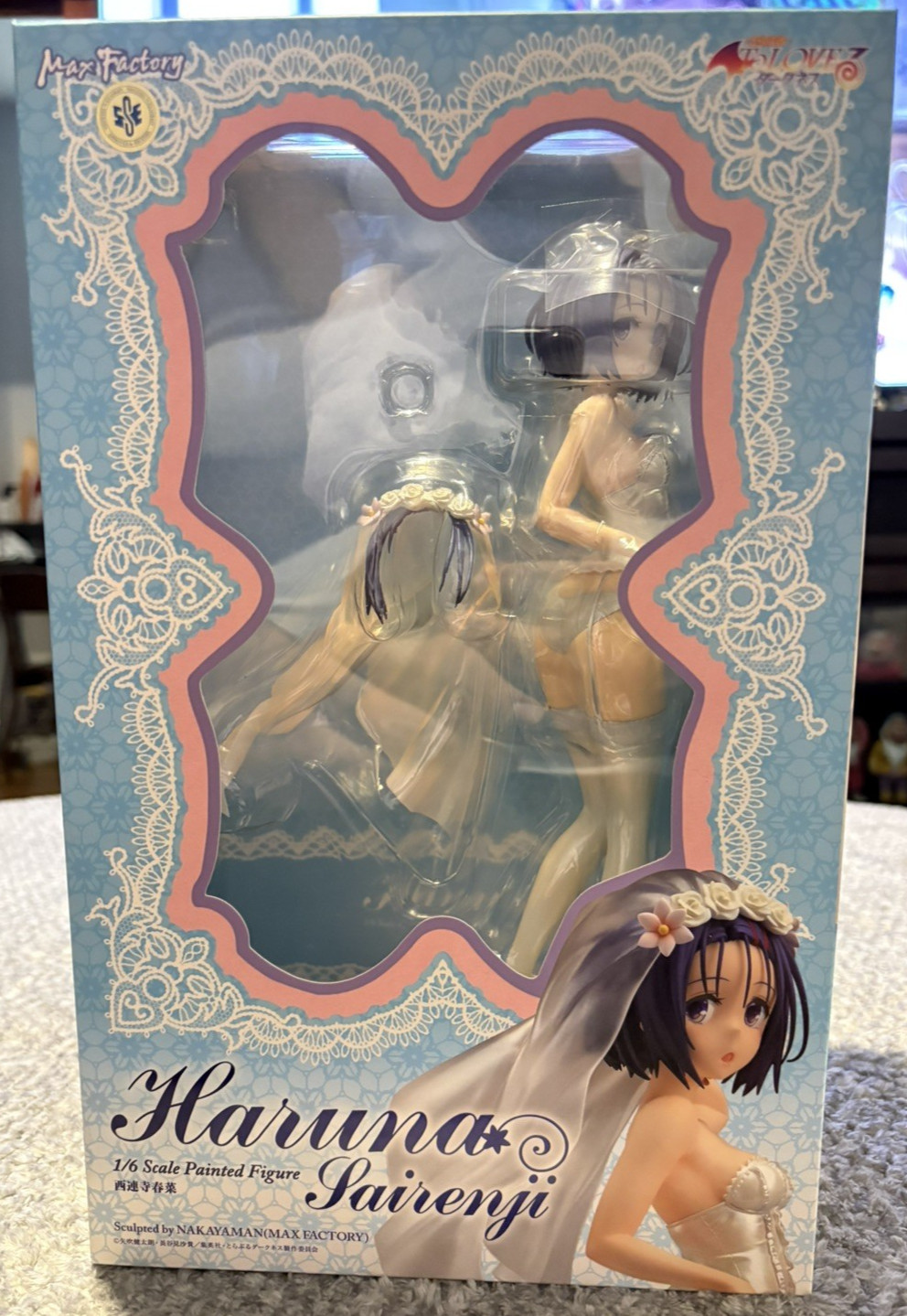 Haruna Sairenji Wedding Lingerie 1/6 Figure | To Love-Ru Darkness | Max Factory