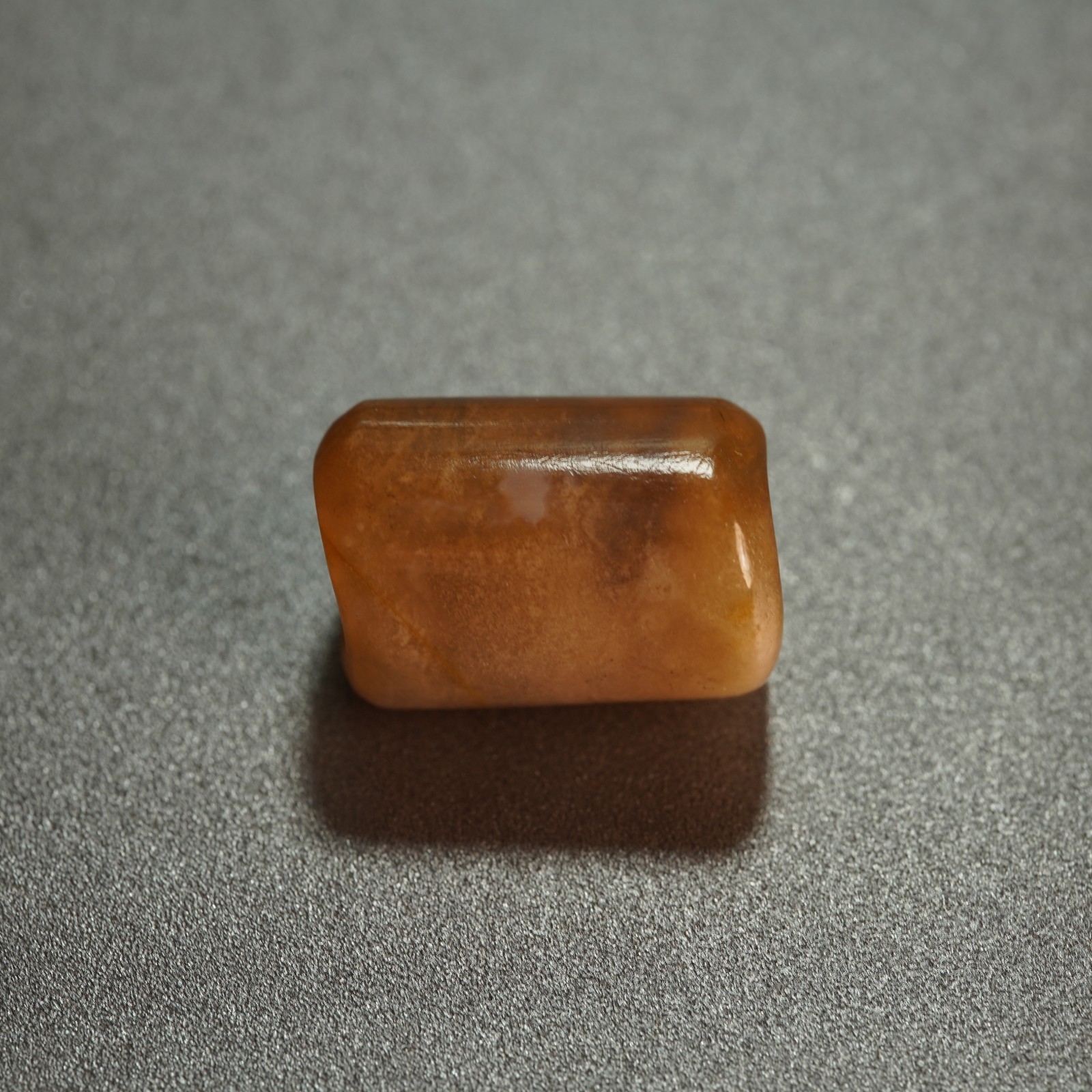 Curated Antique Agate Bead, Natural Banded Texture, Single Loose Stone Bead 5.9g