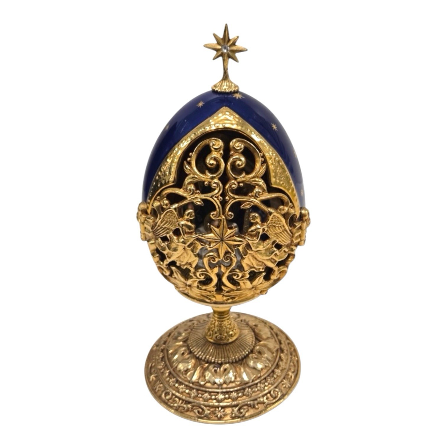 Limited Edition House Of Faberge A King Is Born Collector Egg Mint NWOB