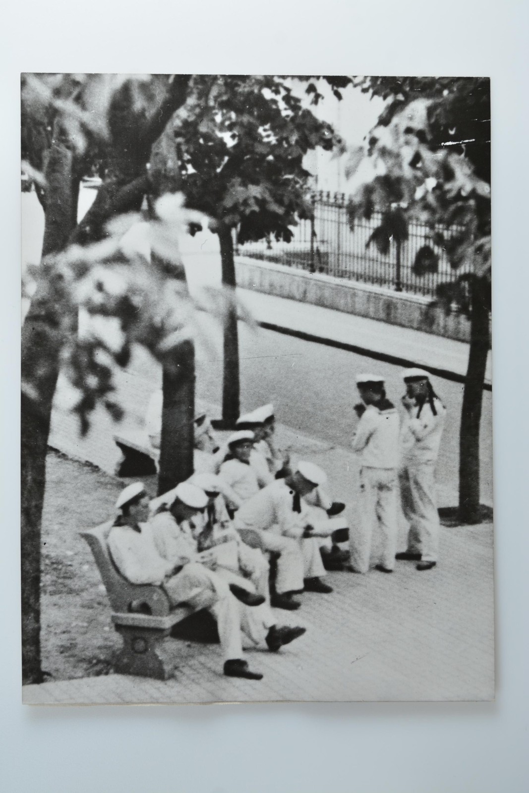 German Sailors Graf Von Spee Interned Buenos Aires Argentina 1939 VTG Photo