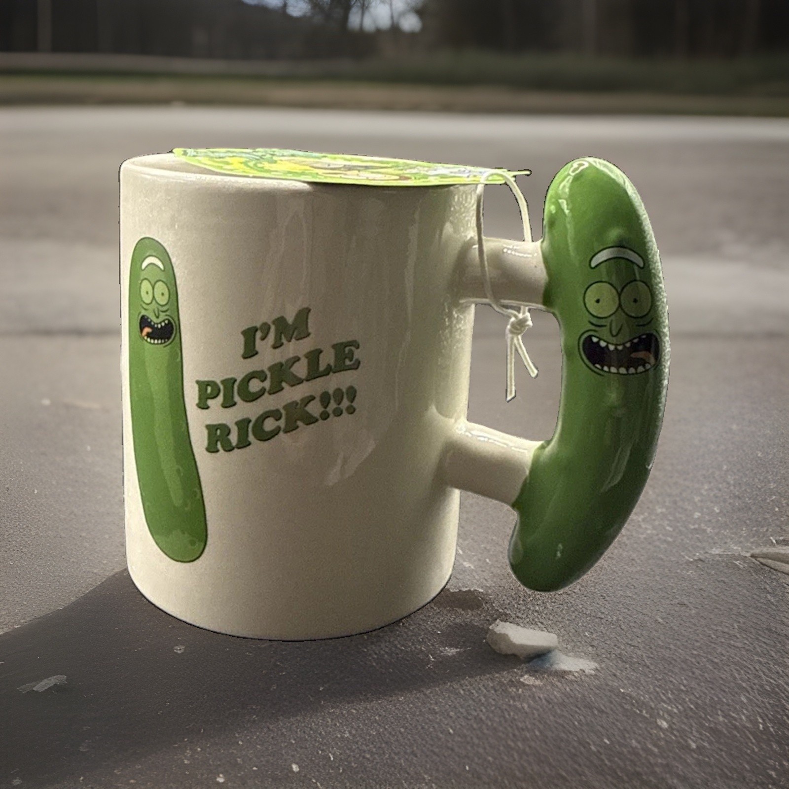 Rick and Morty Pickle Rick Mug